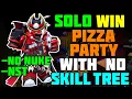 Solo Pizza Party Triumph With No Skill Tree And NST No Nuke TDS Tower Defense Simulator