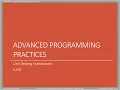 SOEN6441 - Advanced Programming Practices