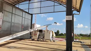 Zipline’s blood delivery drone in action with super slowmo