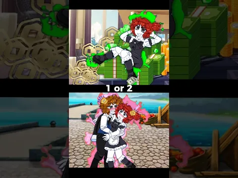 1 or 2? 💵🤑||ROBLOX ANIMATION #roblox #art #edit #animation