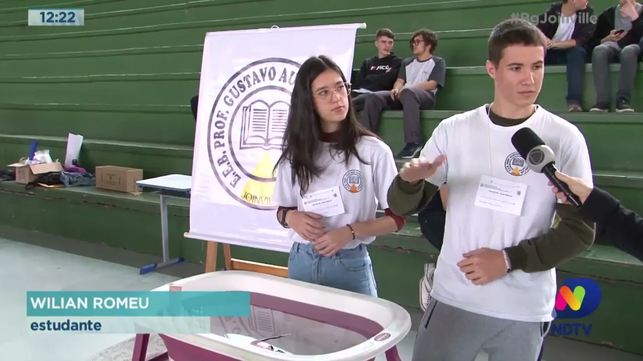 Rede estadual: etapa regional de feira de ciências e tecnologia acontece em Joinville