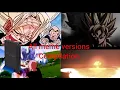 Krillin throws a rock at Goku all meme versions compilation