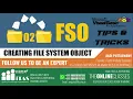 VBA TIPS AND TRICKS - ENGLISH 02 FSO