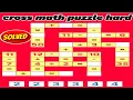 Are you ready for the challenge of Cross Math sorting game Prove the strength of your intelligence