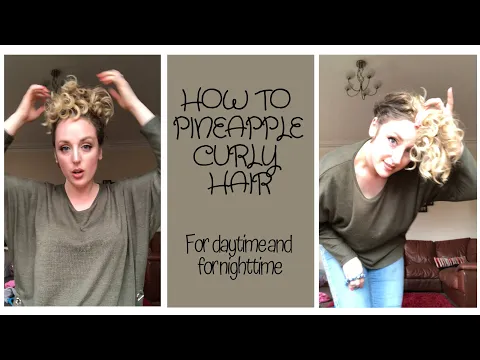 How to Pineapple Natural Curly Hair: A Step-by-step Guide