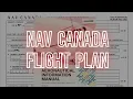 Flight Test Prep Flight Plan Log - NAV CANADA