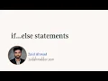 if else statement JavaScript Tutorials for Beginners Urdu Hindi