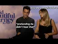Margot Robbie and Colin Farrell being a married couple for 5 minutes