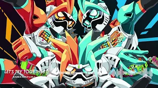 Download Kamen Rider Ex-Aid - Insert Song [let's Try Together] By kamen Rider Girls MP3