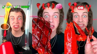 The Best Luke Did That Insane Spice Challenges & Mukbangs You Can`t Miss August 2026 Compilation✔