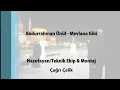 Mesneviden Ders Aldım | Abdurrahman Önül - İlahi