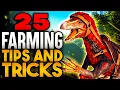 25 Resource Gathering and Farming Tips and Tricks in Ark