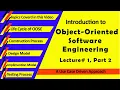 Object Oriented Software Engineering Part 2 Life Cycle of OOSE Design Model Implementation Model