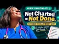 Nurse Charting Things You Must Document Every Shift