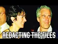 They're DELETING The Epstein Files Already...