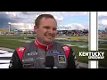 Cole Custer after winning at Kentucky Speedway Best car I ve ever driven NASCAR Cup Series