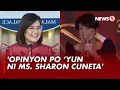 Lagu Palasyo, nirerespeto ang 'Mali your choice, 'no' comment ni Megastar Sharon Cuneta