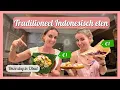 Traditioneel Indonesisch diner in Ubud 🍽️🇮🇩 | What we EAT in a Day op BALI 💚🍜 - Travelling Sisters