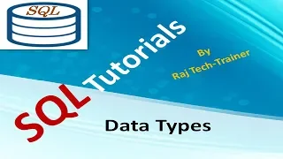 SQL Basics Part-5 Data Types - Numeric DateTime String and Other Data Type