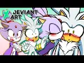Silver and Blaze VS DeviantArt FT Tails