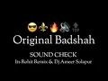 Lagu #orignal Badshah #sound check #