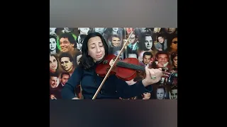 عاشق سارح في الملكوت تتر مسلسل خاتم سليمان ريهام عبد الحكيم عزف كمان  نهال محمد  دندنها