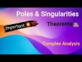 Poles and Singularities in Complex Analysis
