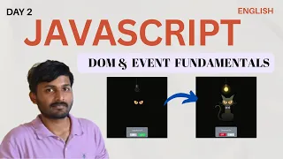JavaScript DOM Tutorial for Beginners HTML CSS Manipulation getElementById Day 2