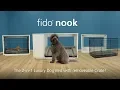 Dog Bed And Crate - Fido Nook Omlet