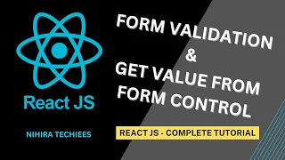 form validation in react JS Get value from form control on submit React Full Tutorial