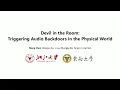 USENIX Security 24 - Devil in the Room Triggering Backdoors in the Physical World