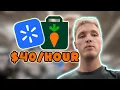 INSANE 10 HOUR 40 AN HOUR INSTACART AND WALMART SPARK SHIFT