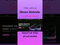 Shoes Website Using HTML CSS Step by Step Tutorial Fast Code