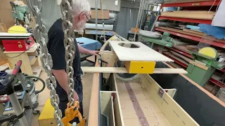 23 August 2022. Interference made me change from ackommodation work to mast holder work Cest la vie.