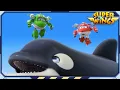 Download Lagu [SUPERWINGS Best] Sudden Appearance of a Giant Creature | Super Wings | Best Compilation EP76