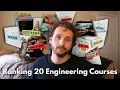 Ranking Engineering Courses from Easiest to Hardest