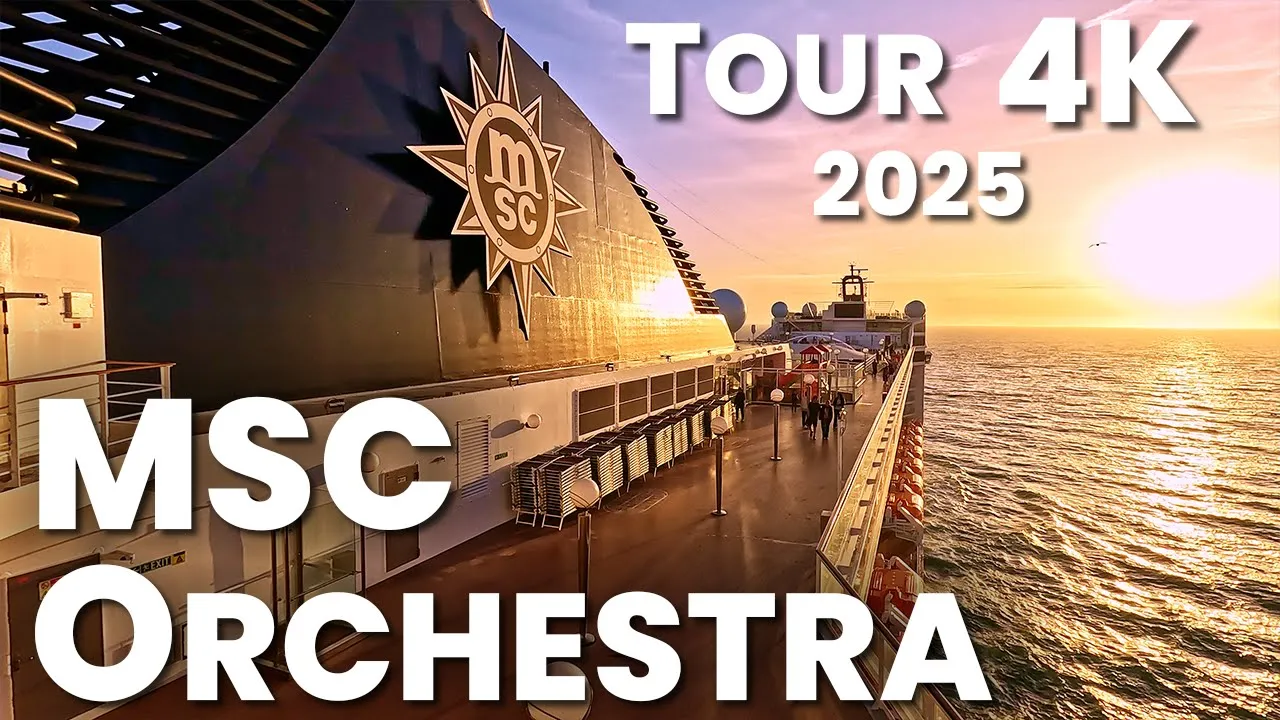 MSC ORCHESTRA 2025 – Cruise Ship Tour in 4K After Renovation