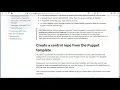 7 2 Puppet Code Manager GitHub-Add Control Repo