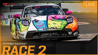 LIVE Race 2 Sonoma Raceway GT America powered by AWS 2026