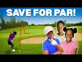 4 Sisters Battle In Brutal CHIP AND PUTT CHALLENGE