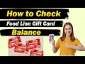 Check Your Food Lion Gift Card Balance Easily Updated 2025