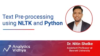 Text Pre-processing using NLTK and Python DataHour by Dr Nitin Shelke