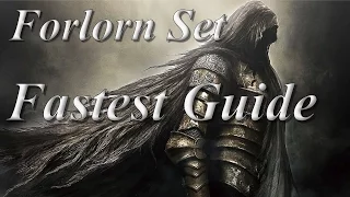 Dark Souls 2 SotFS - Forlorn Armor Set Greatsword Fastest How to Get