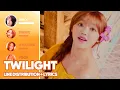Download Lagu OH MY GIRL - Twilight (Line Distribution + Lyrics Color Coded) PATREON REQUESTED