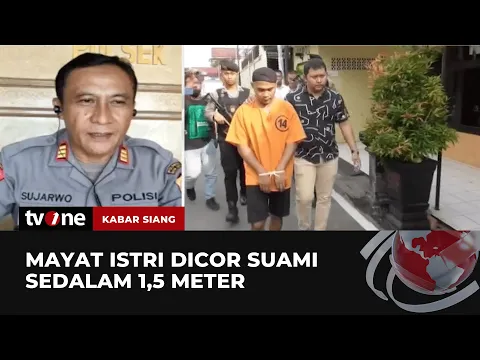 Kronologis Suami Bunuh Istri dan Kubur Istri dengan Cor