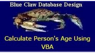 VBA Age Method Example