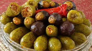 المحشي على الطريقة الحلبية على اوصولها ولا أطيب 