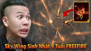 (FREEIFRE) Dùng ACC Mới Săn Sky Wing Nhóm Mừng Sinh Nhật 9 Tuổi FREEFIRE