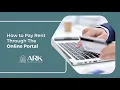 How to Log In the Portal Pay Rent