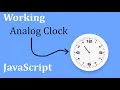 Working Analog Clock Using Html5 CSS3 JavaScript royaltutorials354